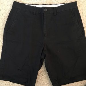 Men’s black shorts